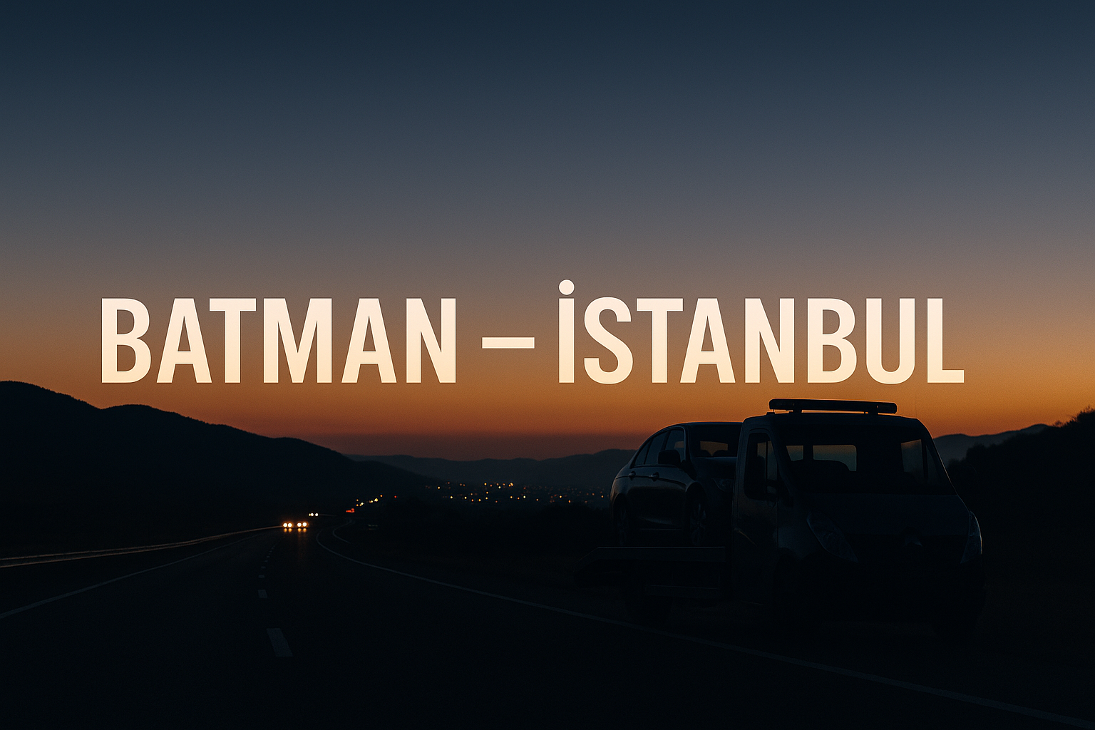 Batman - İstanbul - Batman Şehirler Arası Oto Çekici Kurtarma