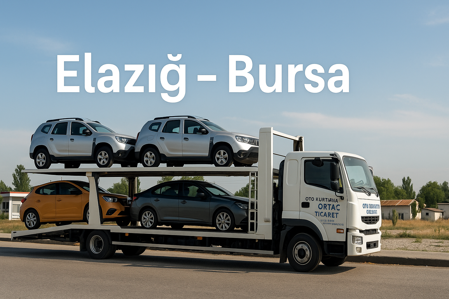 Elazığ - Bursa - Elazığ Şehirler Arası Oto Çekici Kurtarma