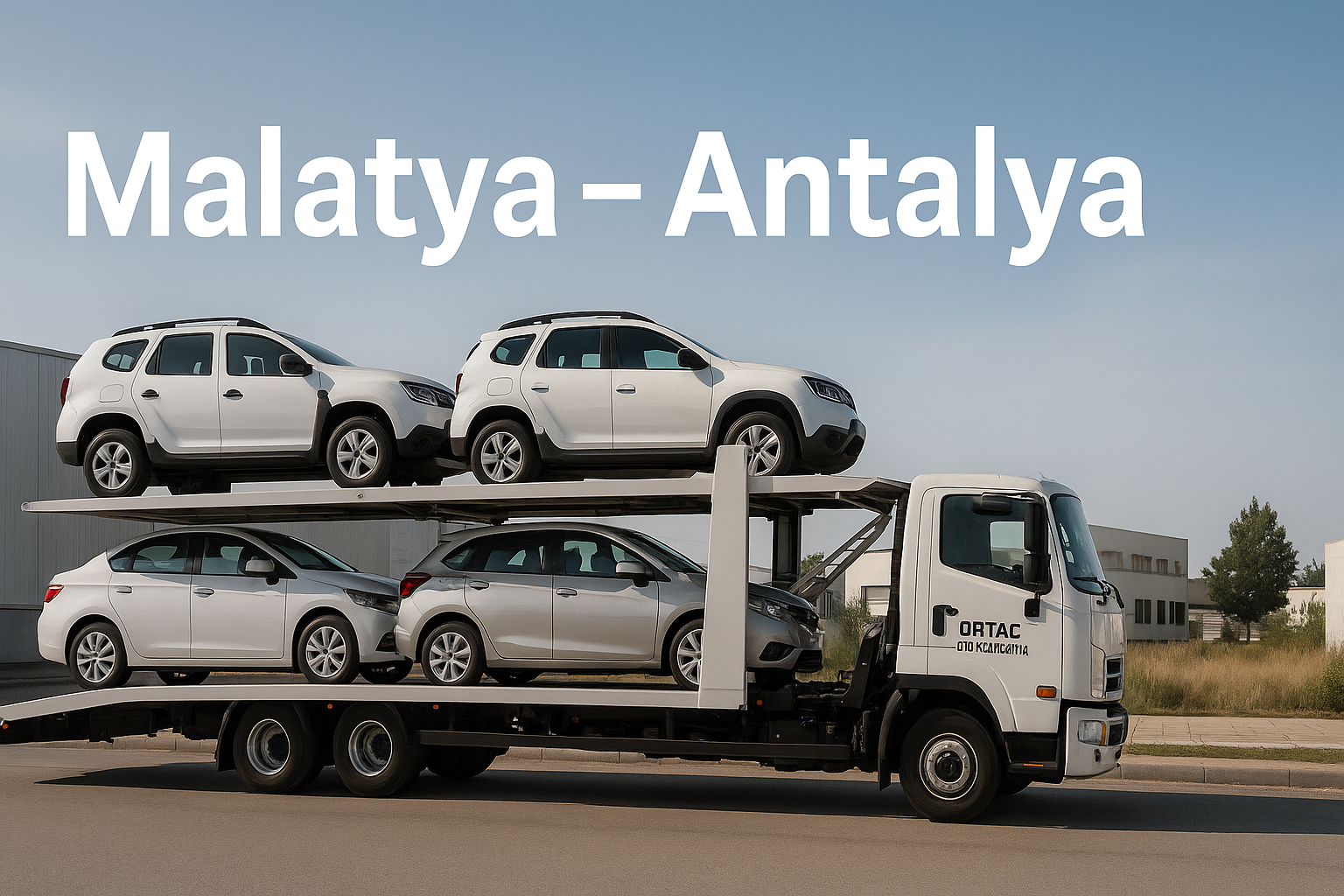 Malatya - Antalya - Malatya Şehirler Arası Oto Çekici Kurtarma