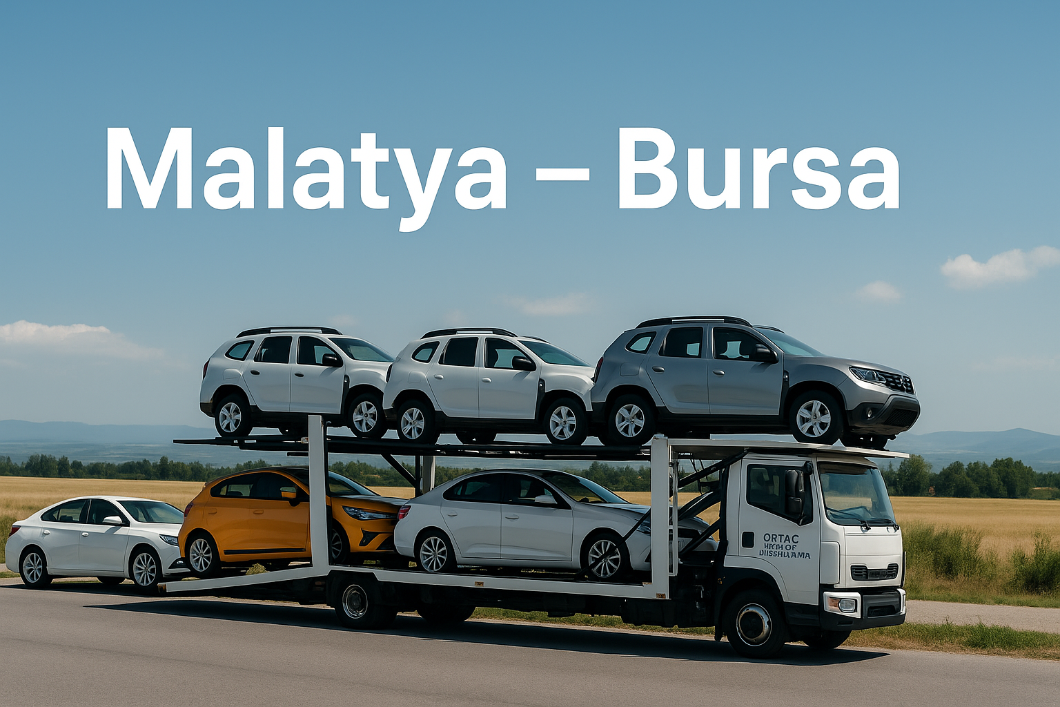 Malatya - Bursa - Malatya Şehirler Arası Oto Çekici Kurtarma