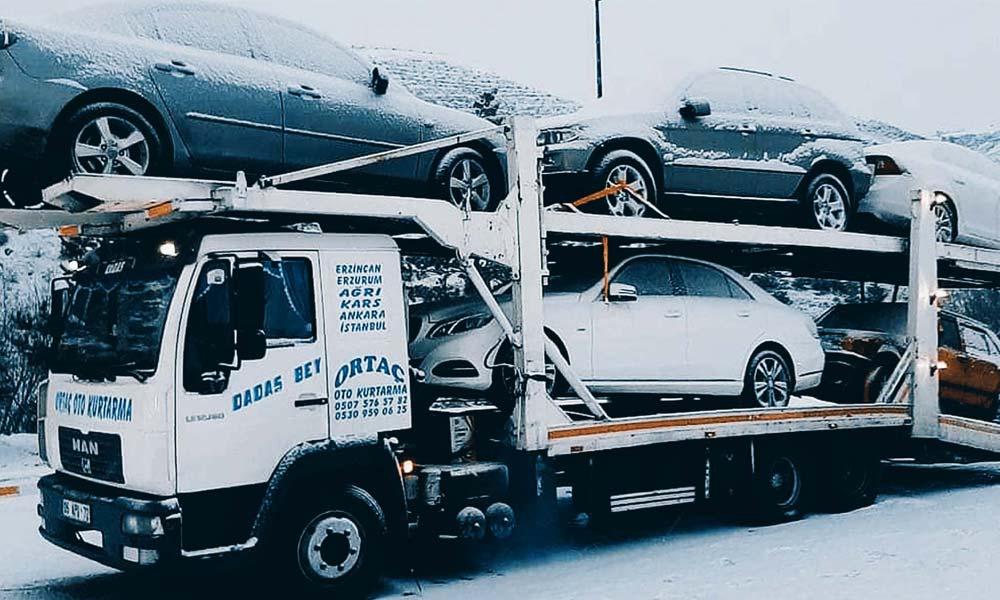 Ankara Erzincan şehirler arası oto çekici kurtarma