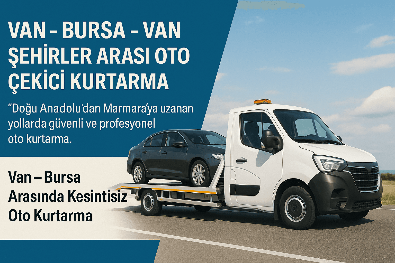 Van Bursa Van şehirler arası oto çekici kurtarma