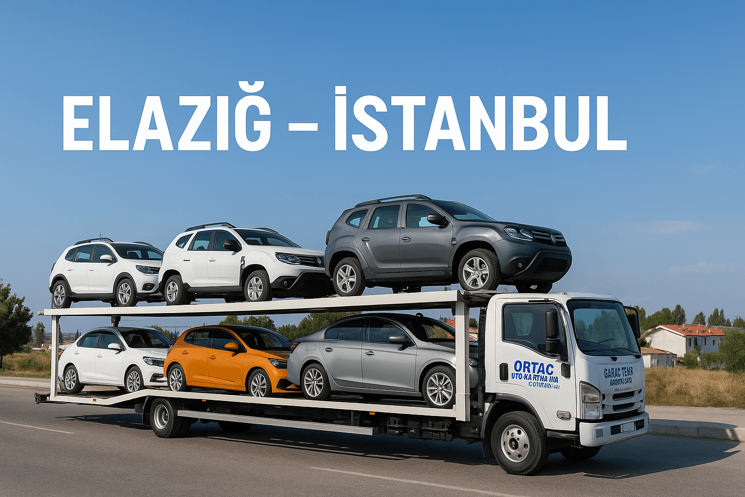 Elazığ İstanbul Elazığ şehirler arası oto çekici kurtarma
